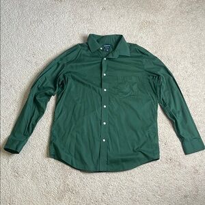 Croft & Barrow Green Casual Button Down Shirt